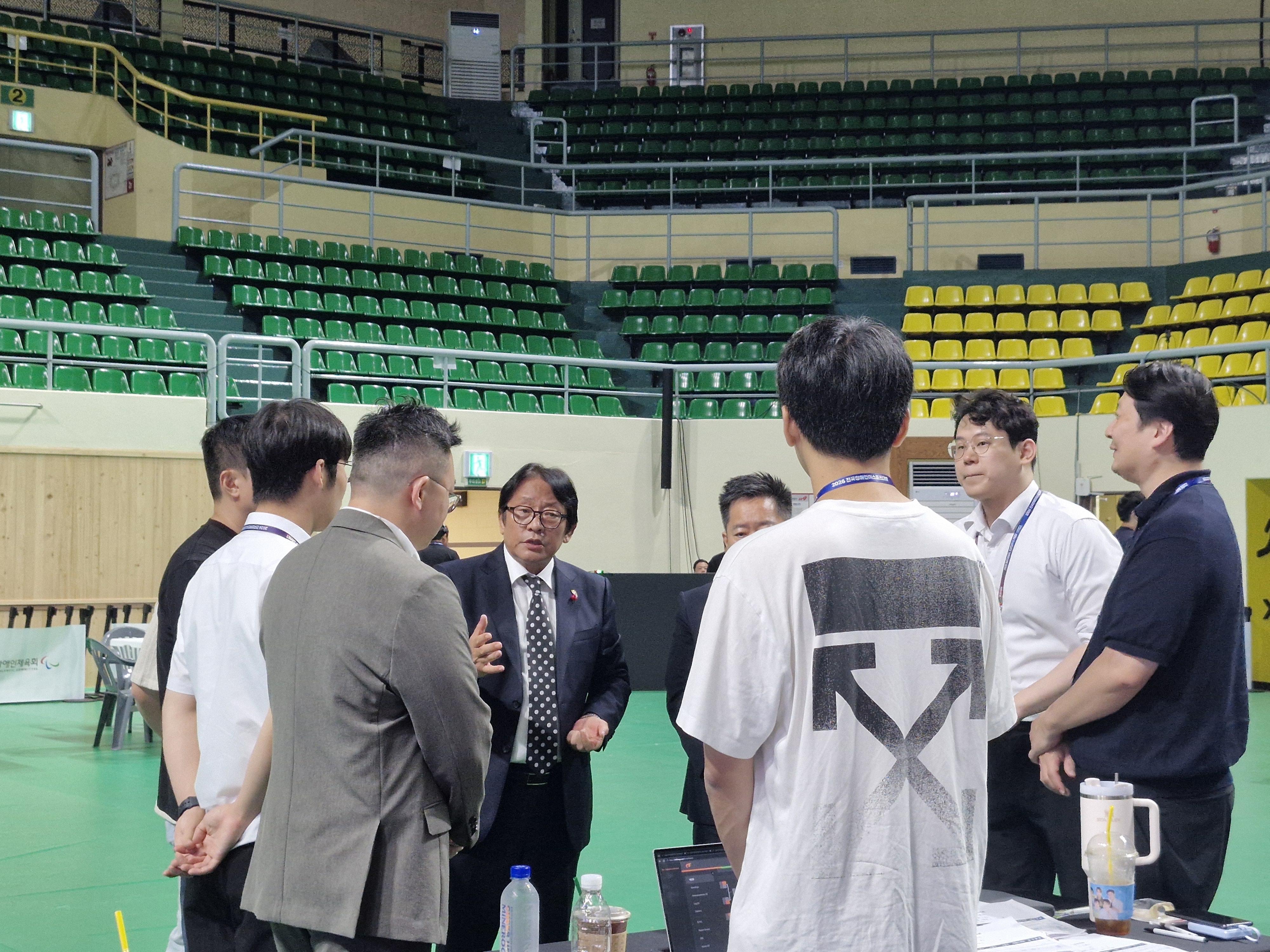 2026 전국장애인이스포츠대회 – 대회 곳곳을 직접 챙긴 이계진 회장